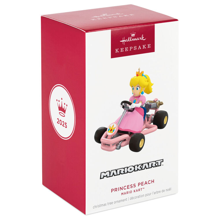 Mario Kart Princess Peach Keepsake Ornament Package front image number 8