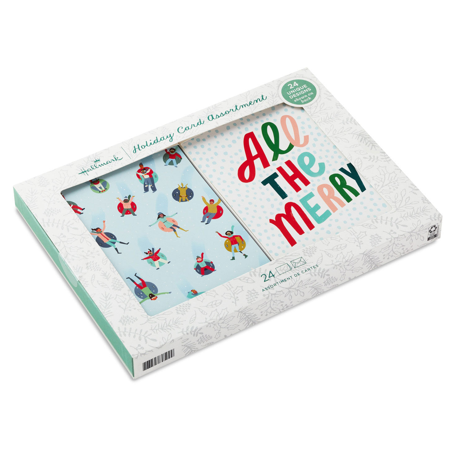 Winter Whimsy Boxed Christmas Card Assortment package front image number 2