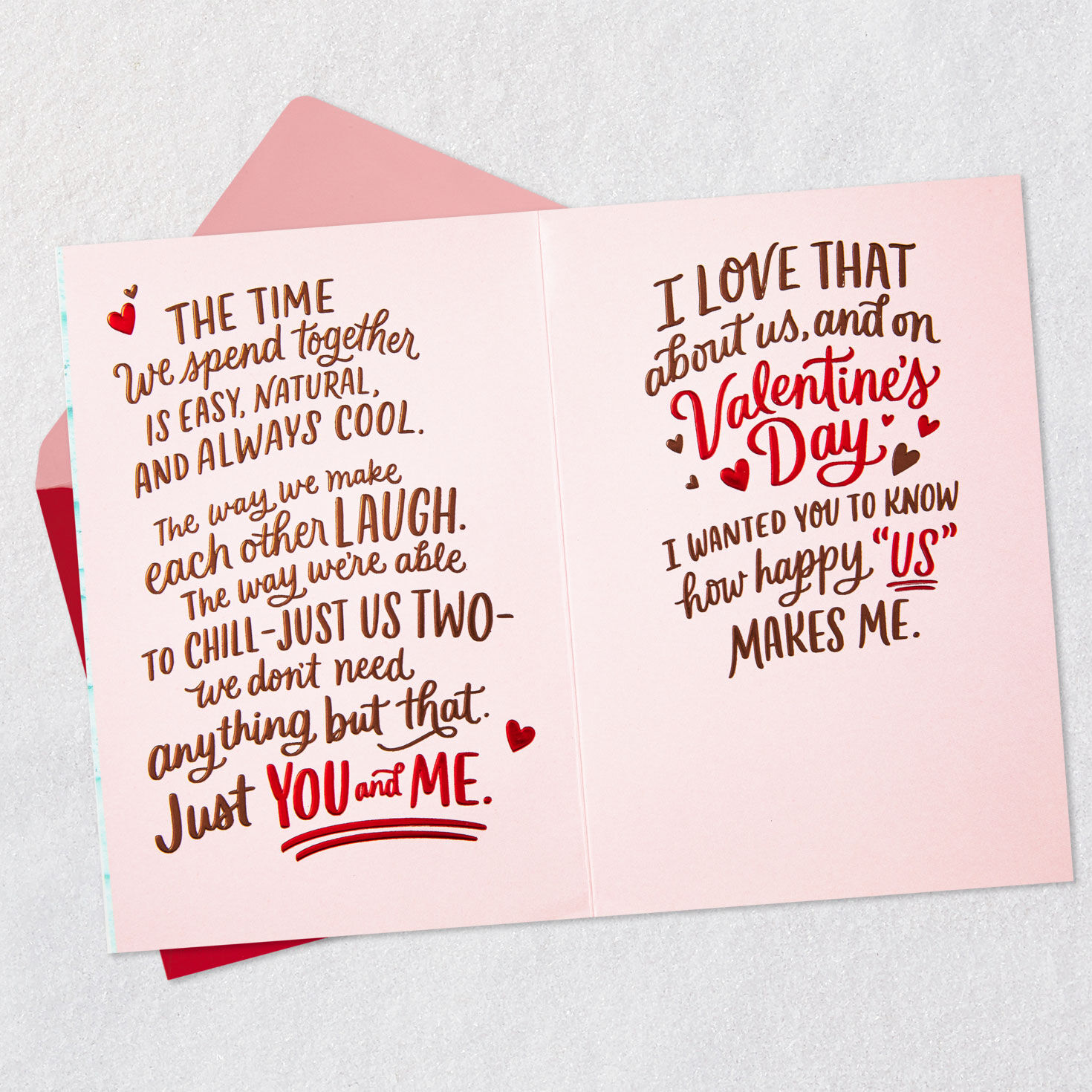 There's Something About You and Me Valentine's Day Card for only USD 4.99 | Hallmark