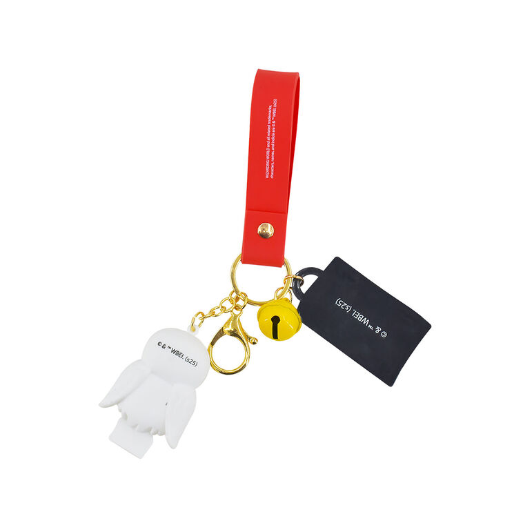 Concept One Harry Potter Hedwig Keychain Lanyard back image number 2