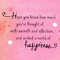 With Warmth and Affection Birthday Card for Aunt, , large image number 3