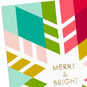 Red and White Snowman Christmas Card for Teacher Card Front Detail image number 4