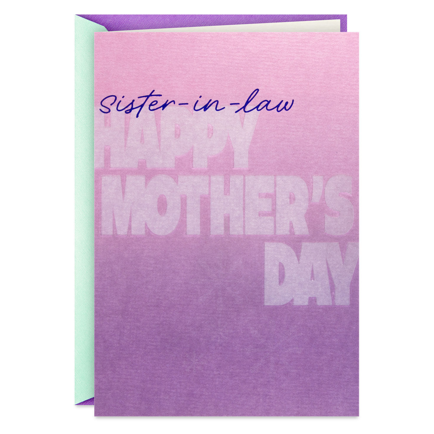 You Deserve to Feel Proud Mother's Day Card for Sister-in-Law