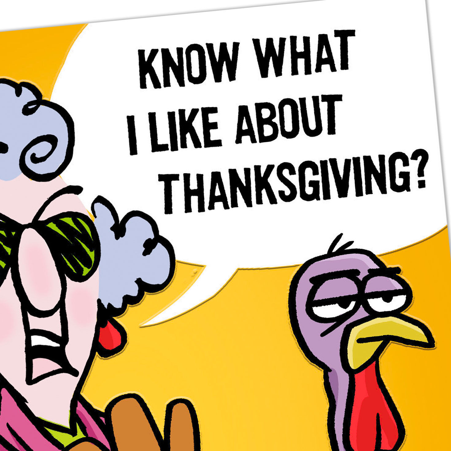 Maxine™ Give the Bird to Your Relatives Funny Thanksgiving Card for only USD 3.99 | Hallmark