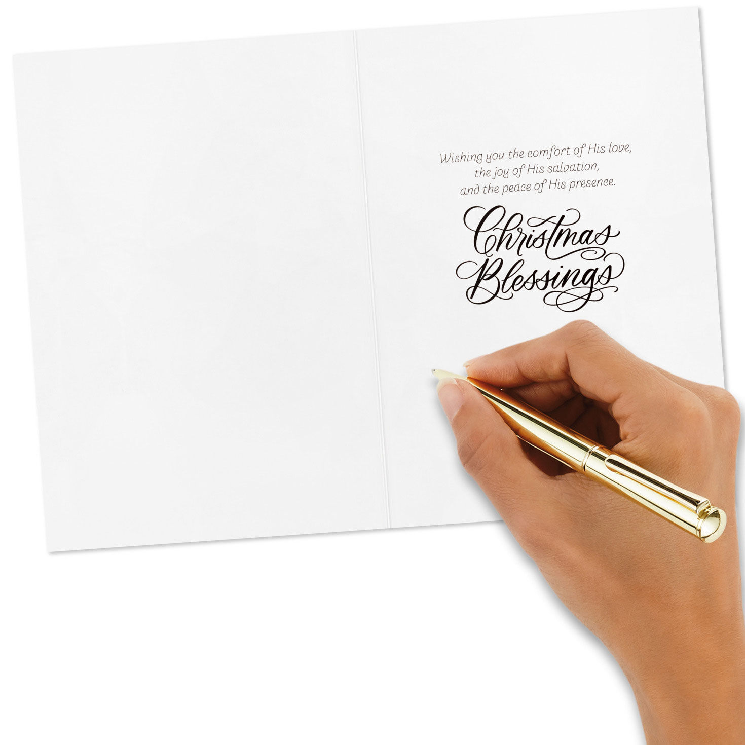 DaySpring White Church in Snow Boxed Christmas Cards, Pack of 16, , large image number 6