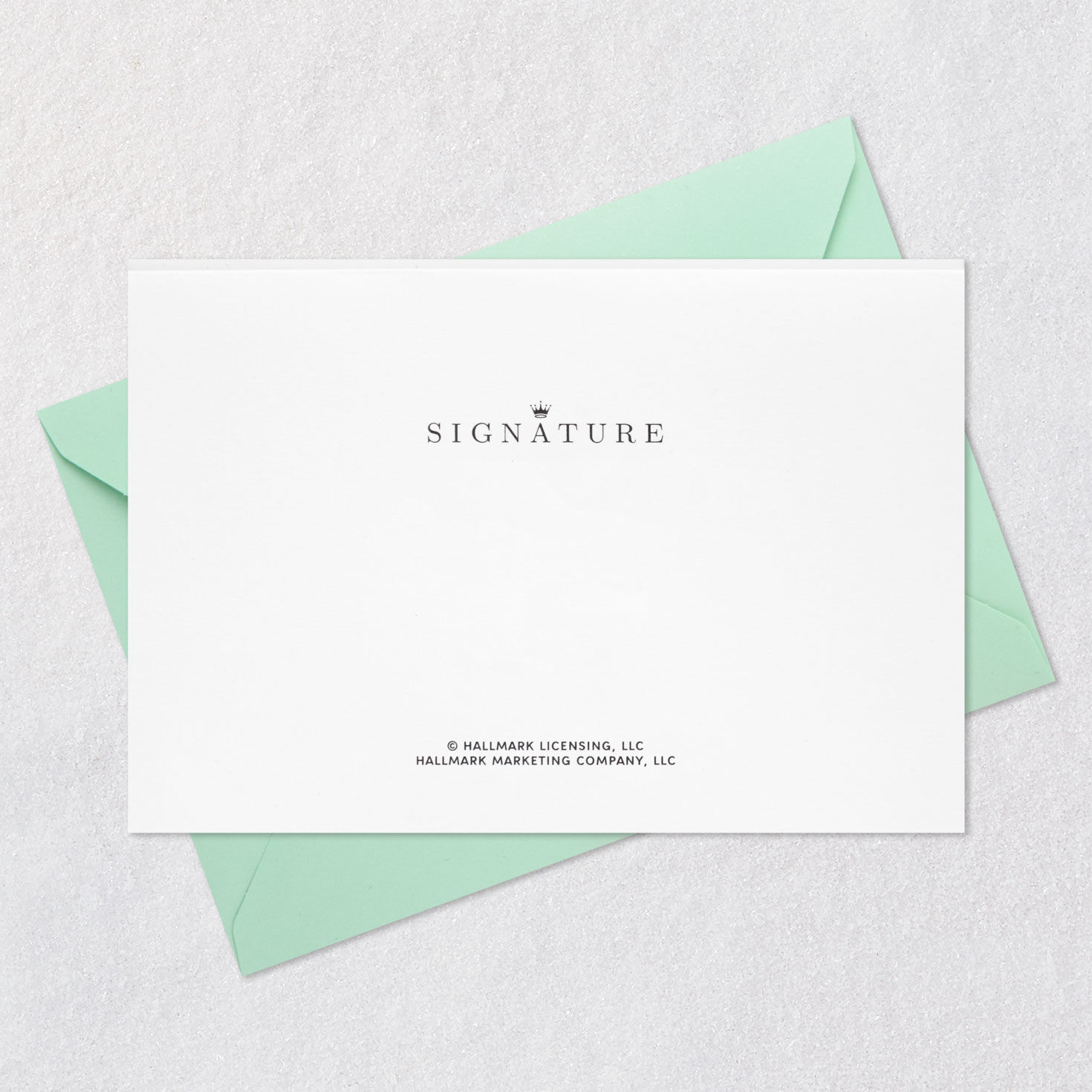 White, Yellow and Coral Blooms on Green Leaves Anniversary Card Card Back with Envelope image number 7