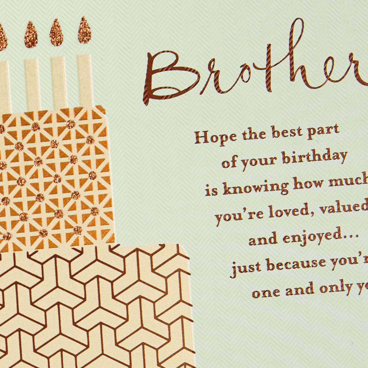 You're a Blessing Religious Birthday Card for Brother - Greeting Cards ...