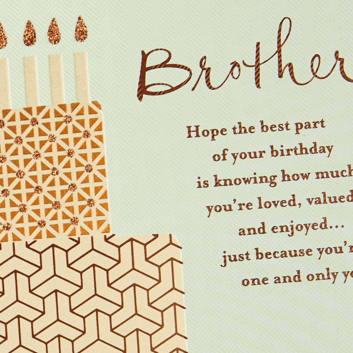 You're a Blessing Religious Birthday Card for Brother Greeting Cards