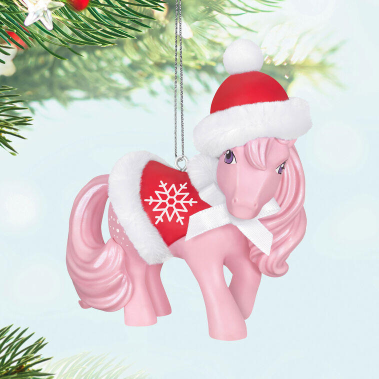 Hasbro® My Little Pony Winter Chic Cotton Candy™ Ornament - Keepsake Ornaments | Hallmark hasbro-my-little-pony-winter-chic-cotton-candy-ornament-keepsake-ornaments-hallmark