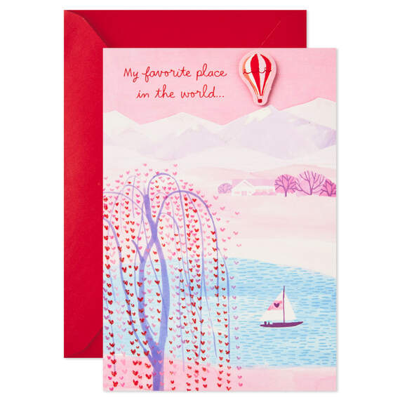 Favorite Place Is Next to You 3D Pop-Up Valentine's Day Card