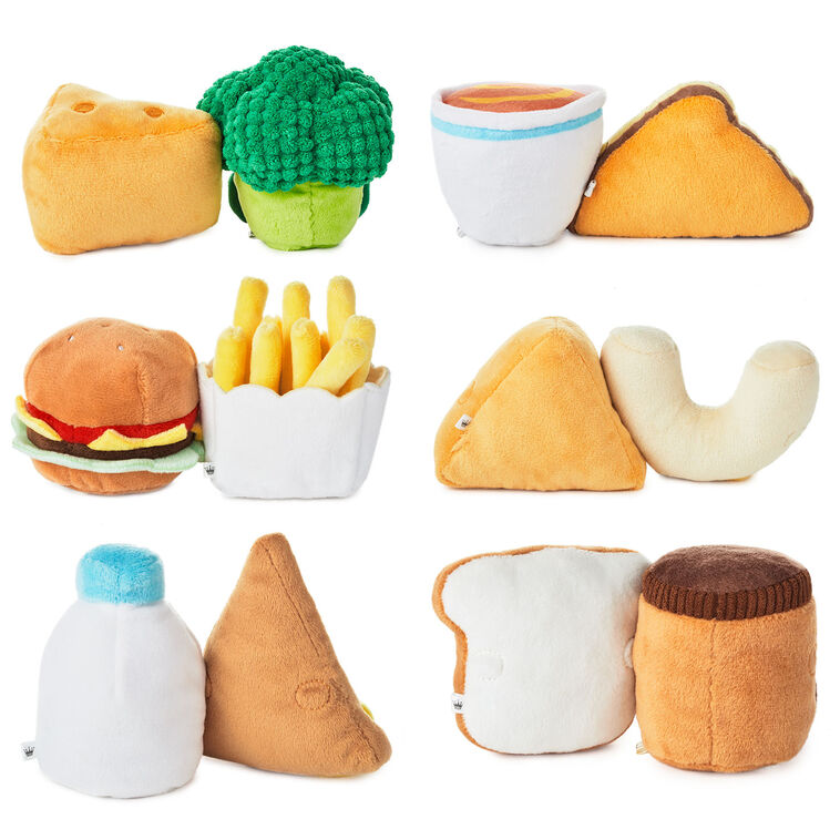 Peluche Miniature Noël En Boîte Métal - Cadeau émotionnel Avec Carte Encouragement Pour Proches