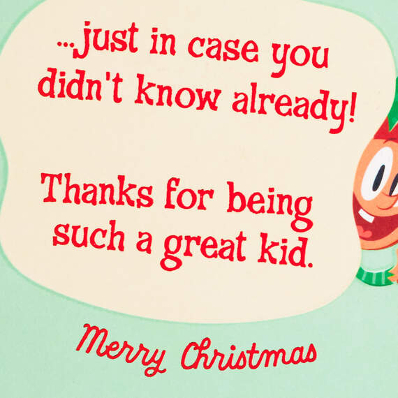 You're on the Nice List Christmas Card for Kid, , large image number 3