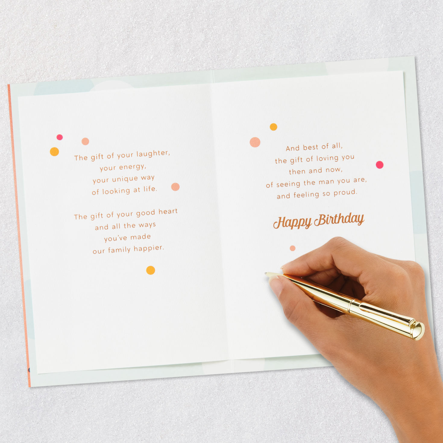 Proud of the Man You Are Birthday Card for Grandson for only USD 7.59 | Hallmark