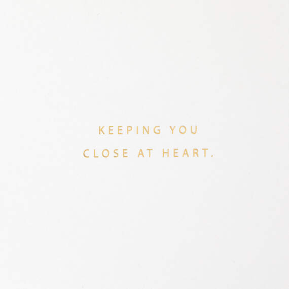 Keeping You Close at Heart Sympathy Card, , large image number 2