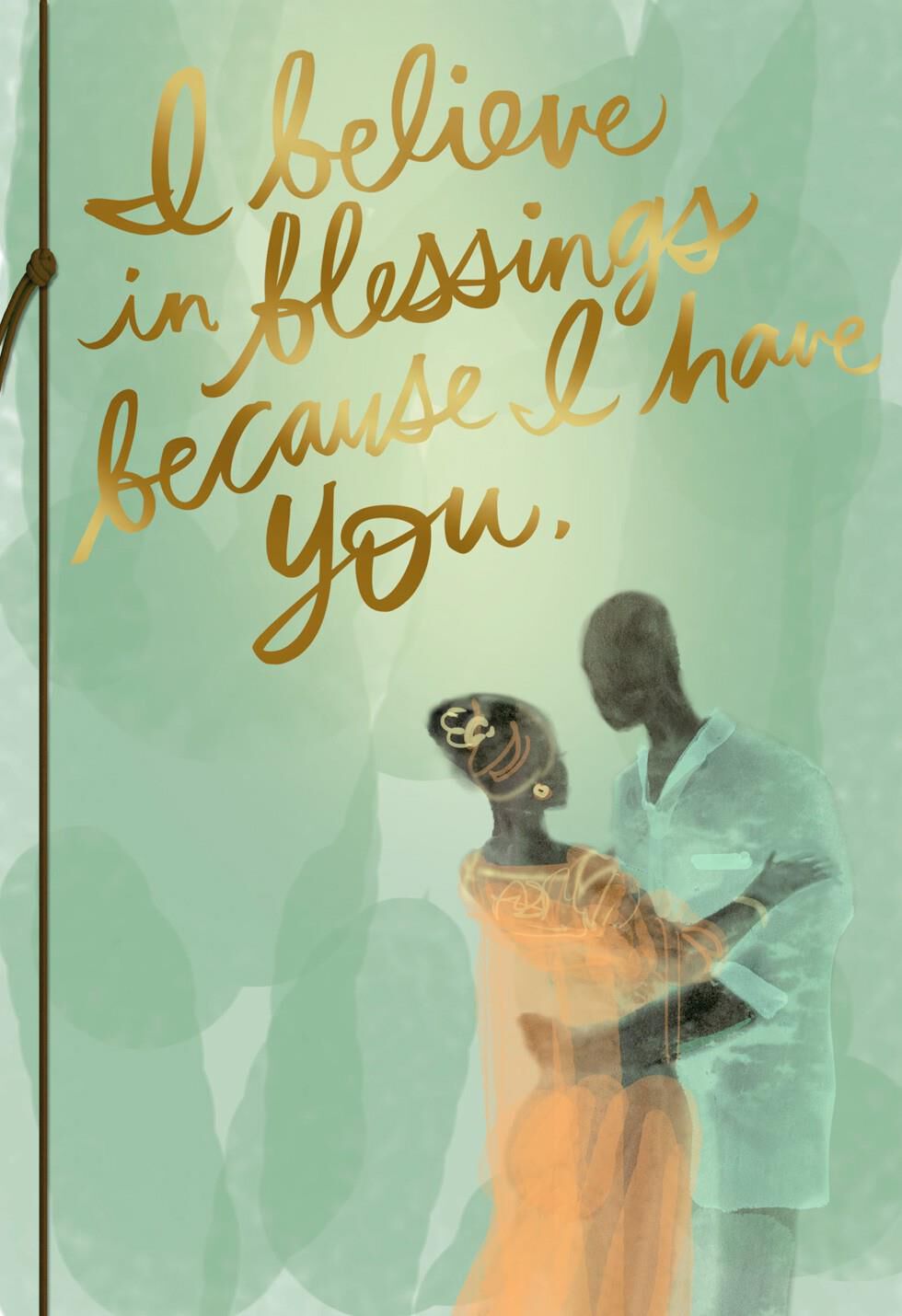 Loving Couple Birthday Card for Spouse