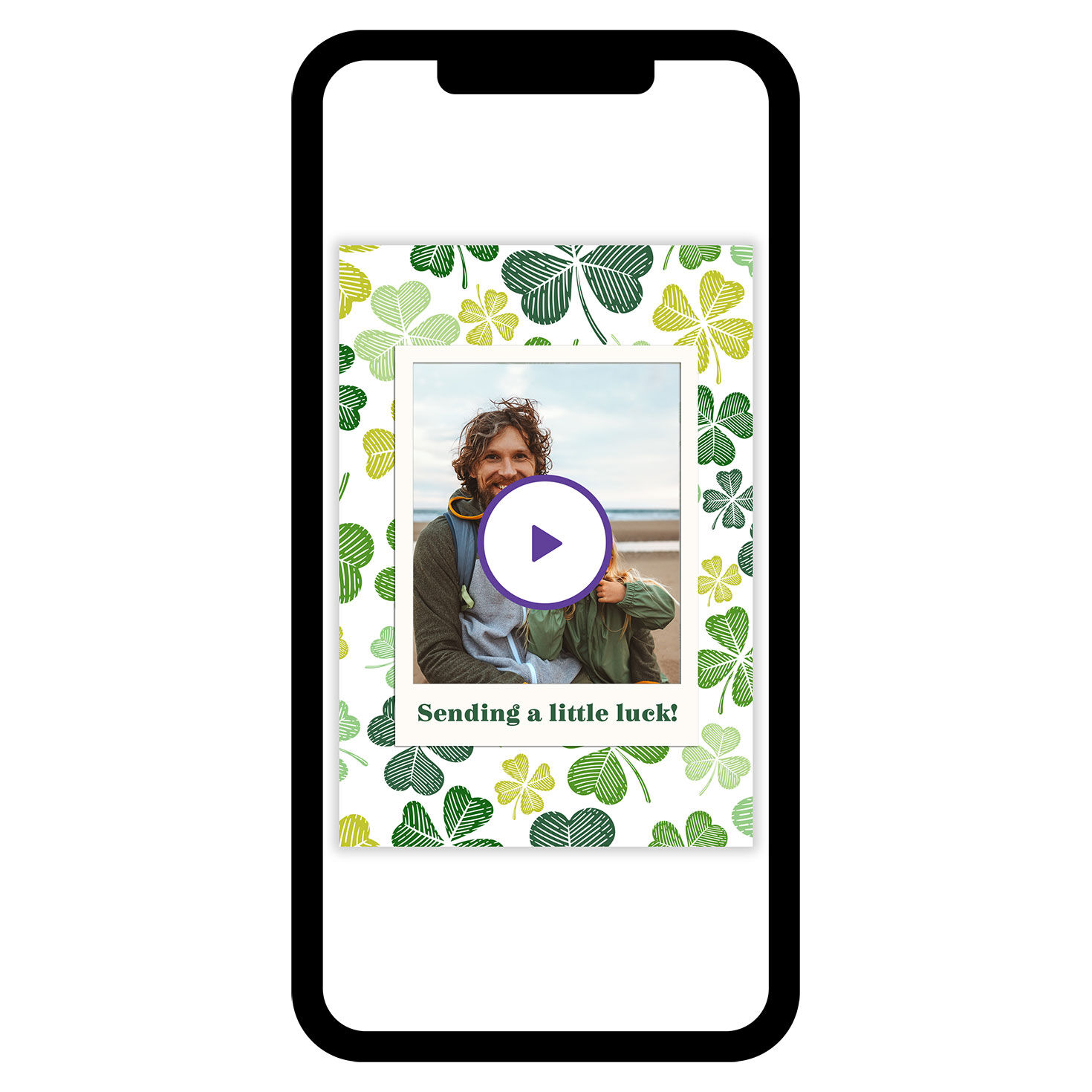 Sending Luck and Love St. Patrick's Day eCard