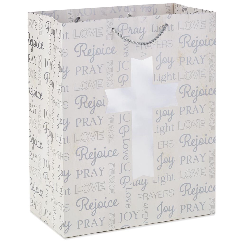 Silver Cross Large Gift Bag 13 Bags Hallmark Silver Cross Large Gift Bag 13