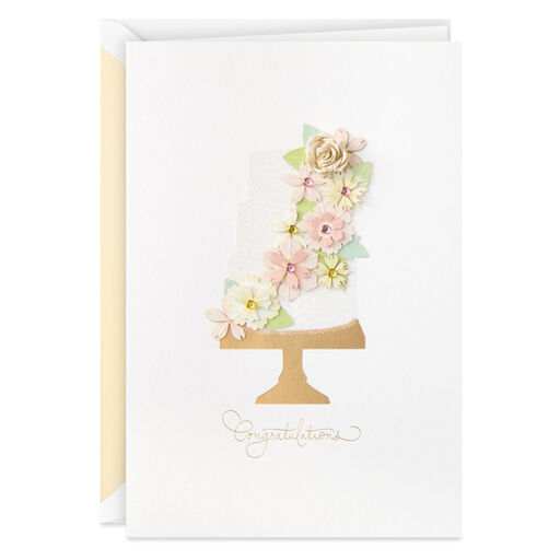 A Lifetime Filled With Happiness Wedding Card, 