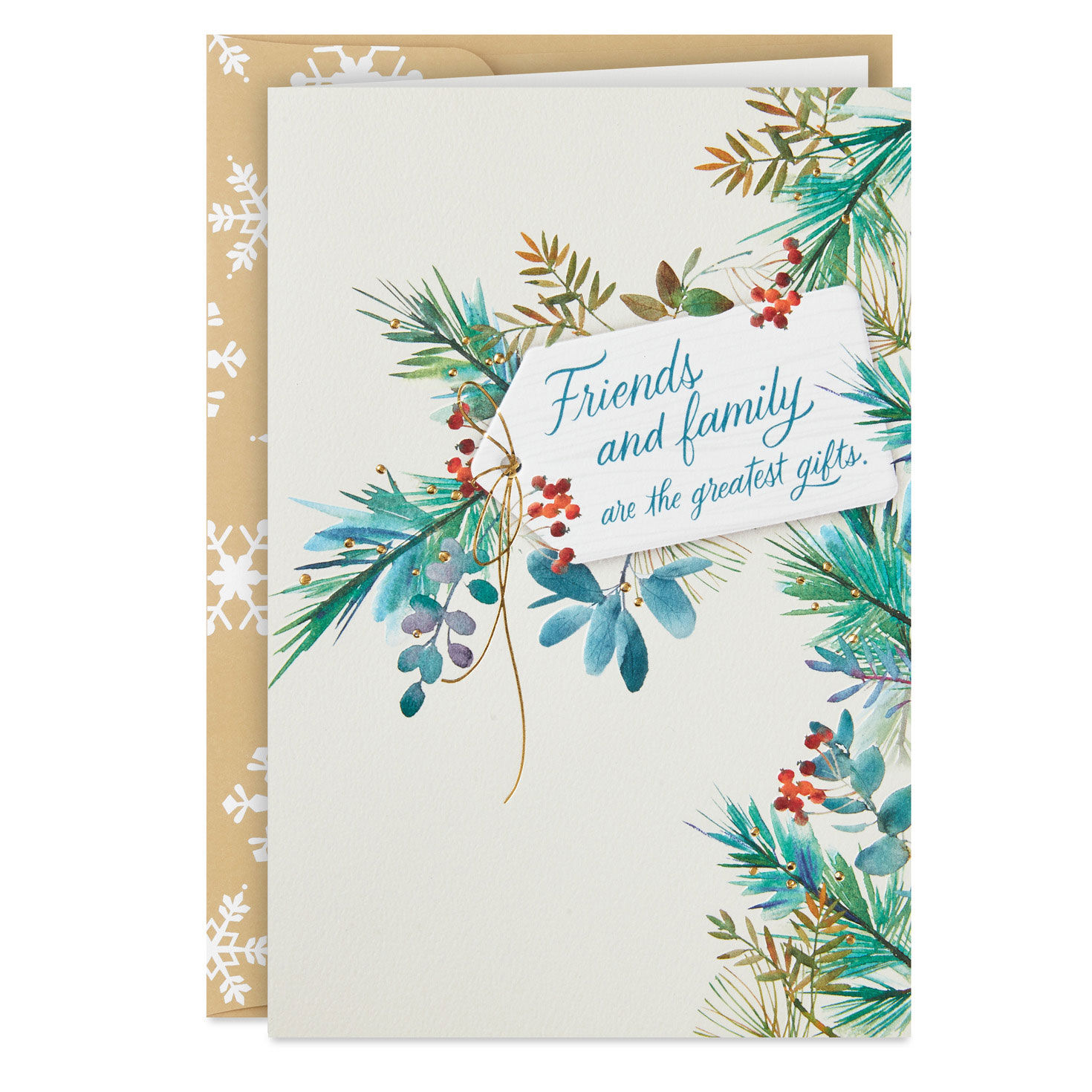 Evergreen Branches Greatest Gifts Boxed Christmas Cards, Pack of 12 for only USD 17.49 | Hallmark