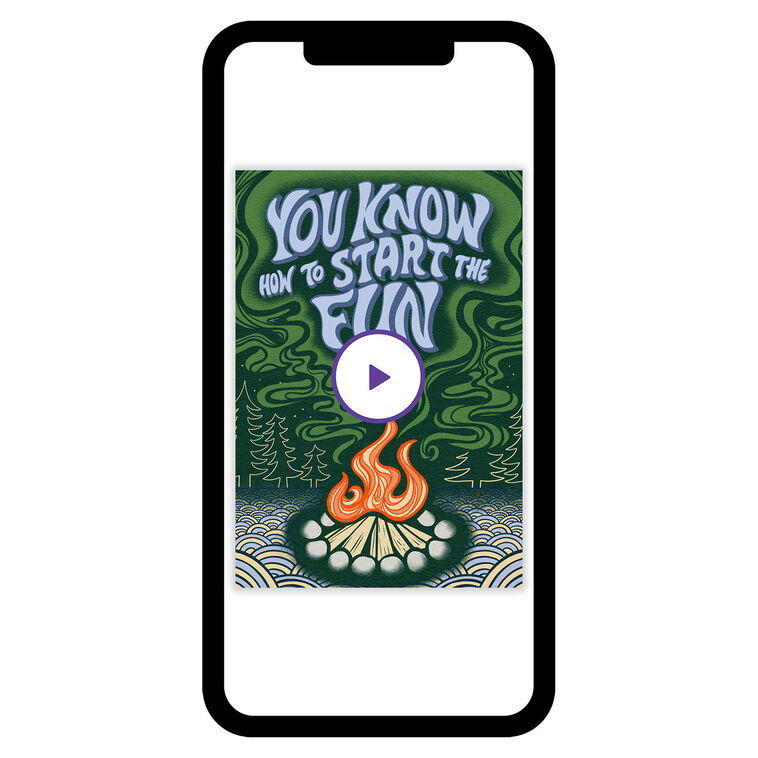 You Start the Fun Campfire eCard