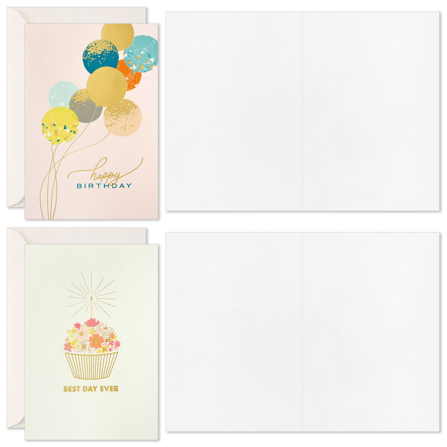 Upscale Bday Icons Birthday Cards Assortment Card Front with Sentiment image number 2