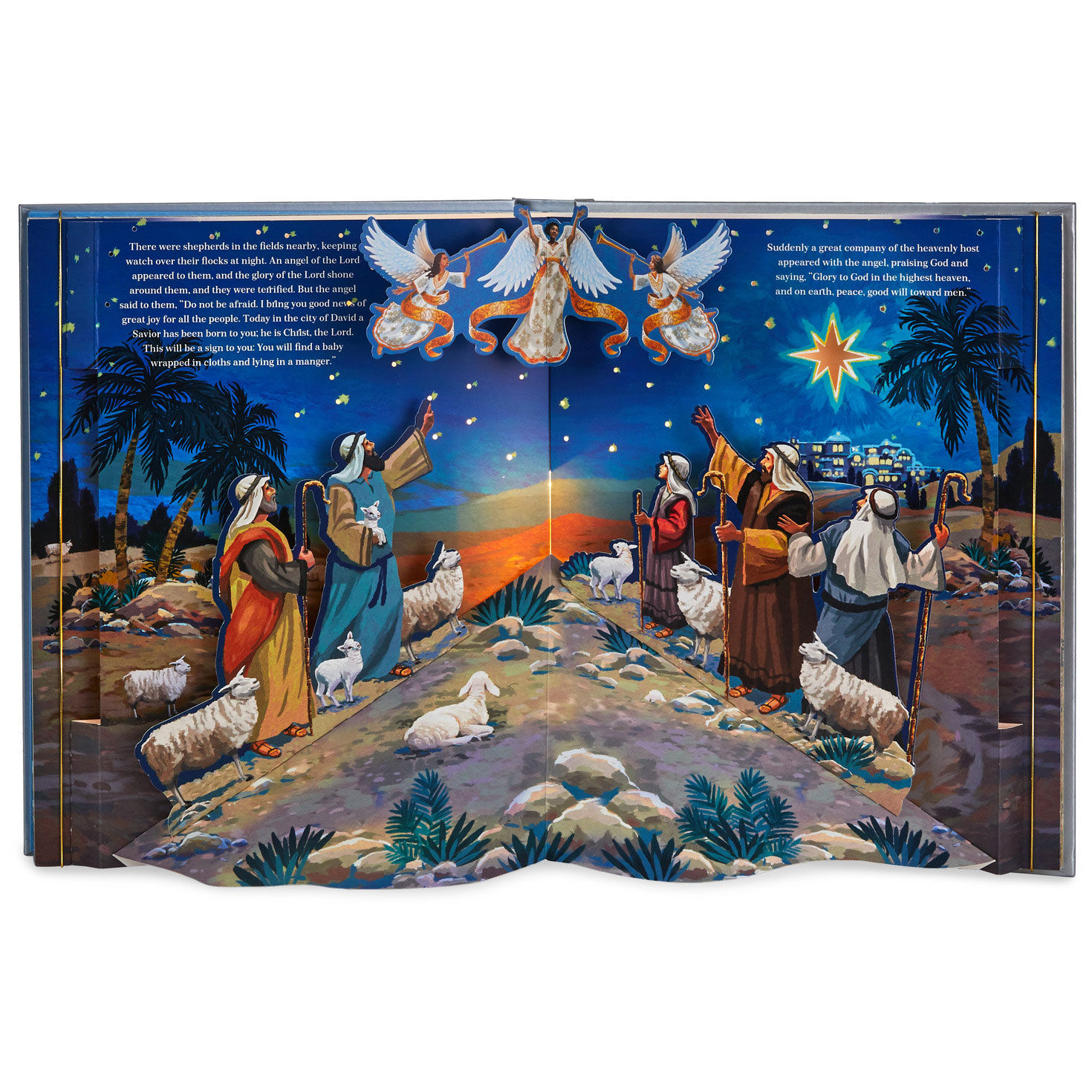 The Nativity Story Pop-Up Book With Light and Sound, , large image number 4