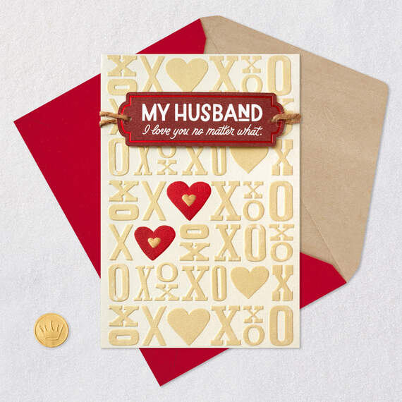 I Love You No Matter What Valentine's Day Card for Husband, , large image number 6