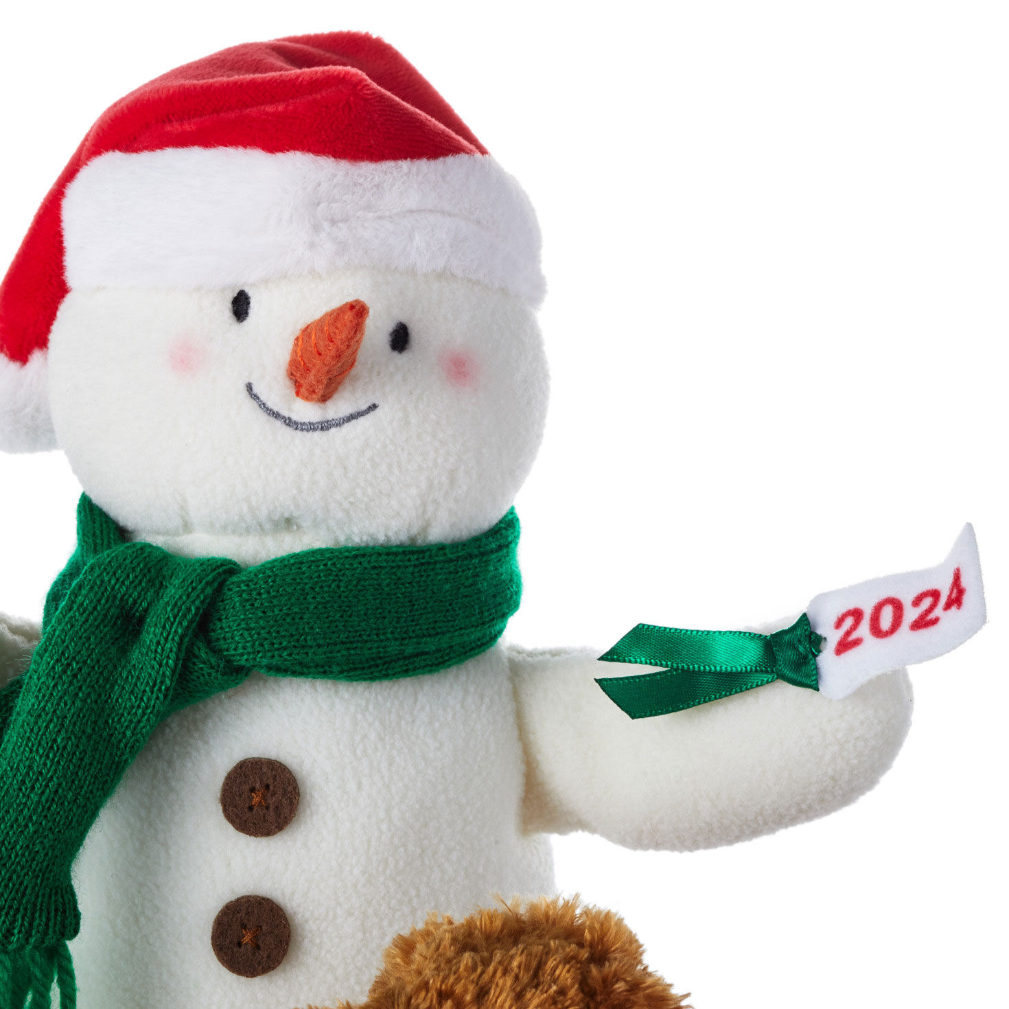 Hallmark plush snowman hot sale