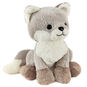 Mini Silver Baby Fox Stuffed Animal  image number 1