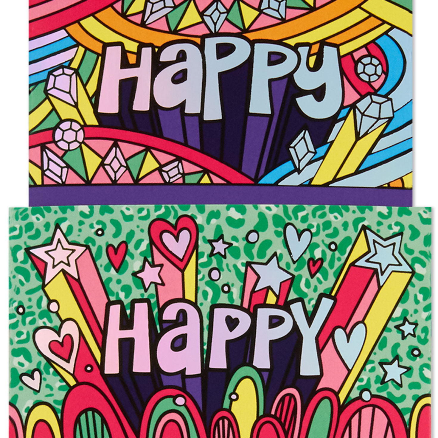 Colorful Cake Pop-Up Musical Birthday Card Sentiment image number 3