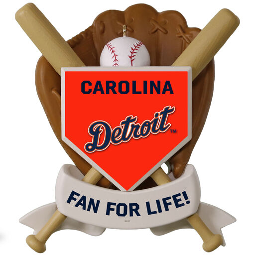 MLB Baseball Personalized Ornament, Tigers™, 