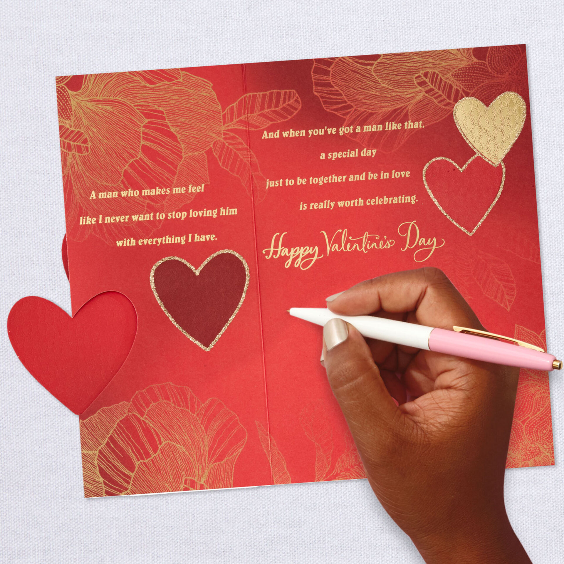 I Ve Got Myself A Man Valentine S Day Card For Him Greeting Cards Hallmark 14 romantic quotes for your beloved on valentine's day.