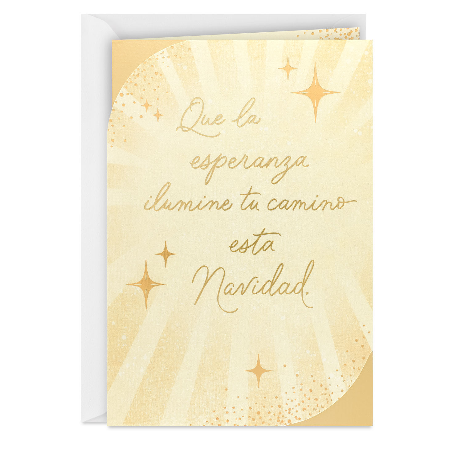 May Hope Light Your Path Spanish-Language Christmas Card