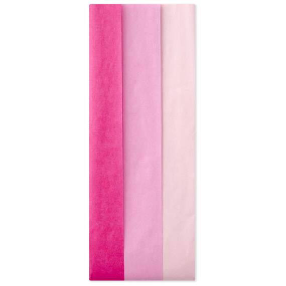 Cerise/Raspberry/Light Pink 3-Pack Tissue Paper, 12 sheets