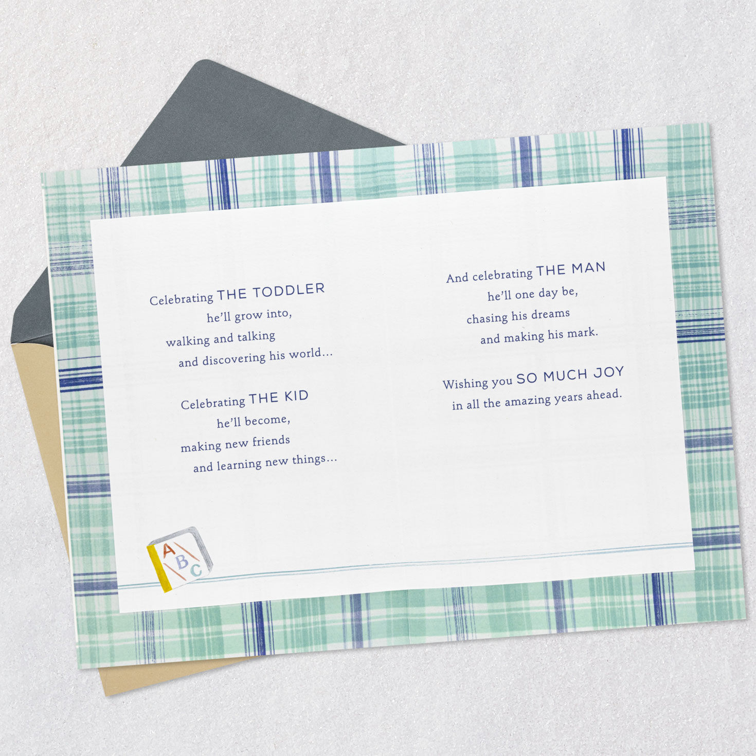 Bunny and Clothes New Baby Boy Card  image number 4