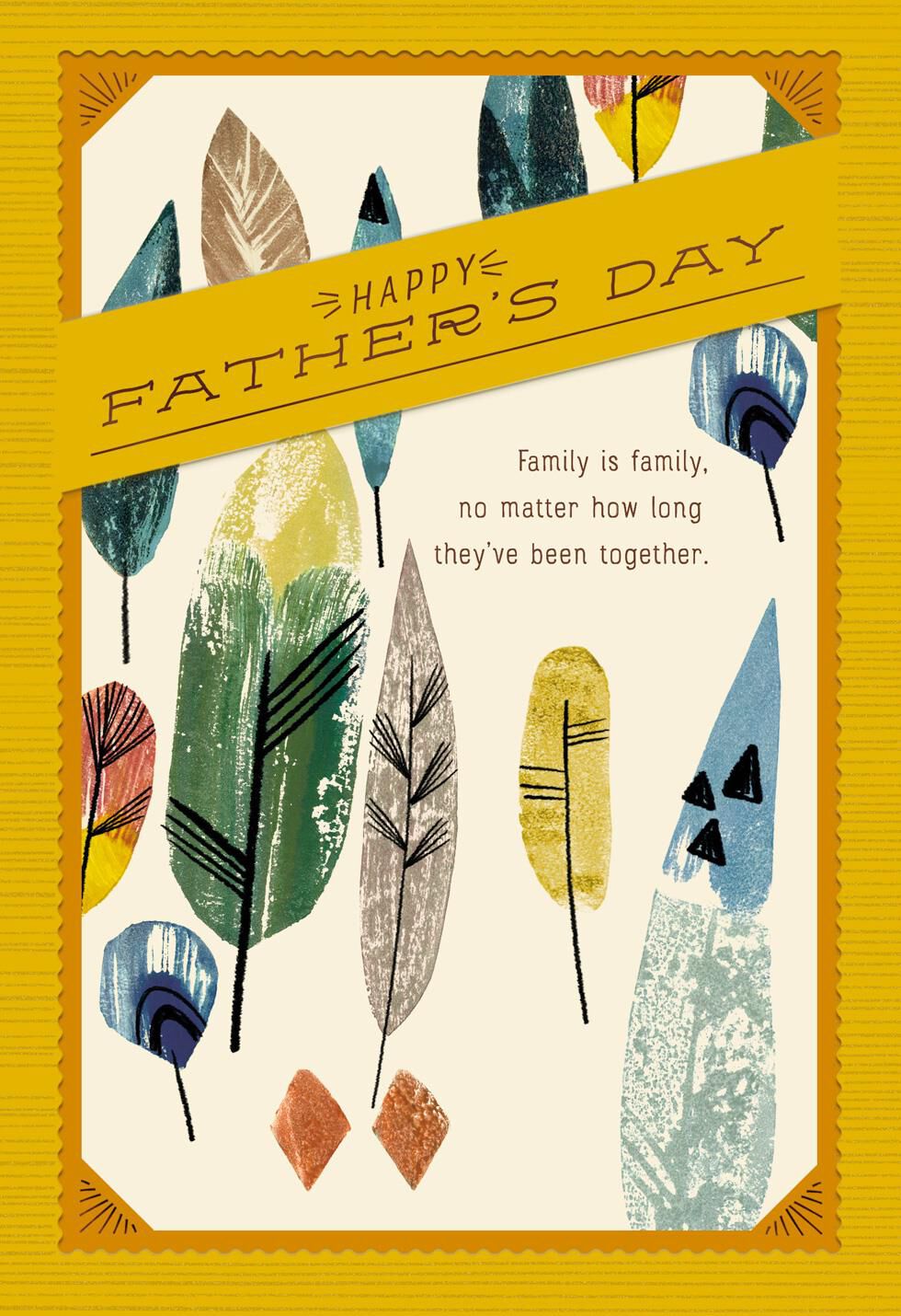 Family Is Family Father's Day Card