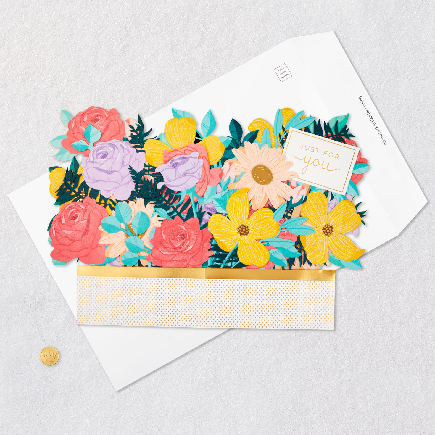 16.38" Jumbo Sending Happy Thoughts 3D Pop-Up Thinking of You Card for only USD 9.99 | Hallmark