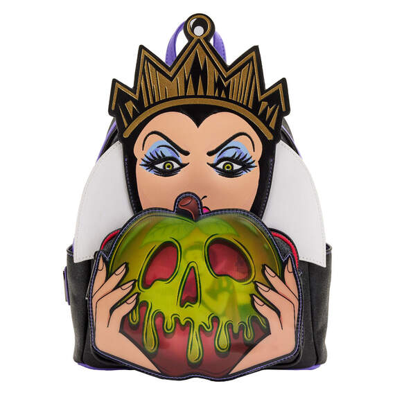 Loungefly Disney Villains Evil Queen With Apple Mini Backpack, , large image number 1