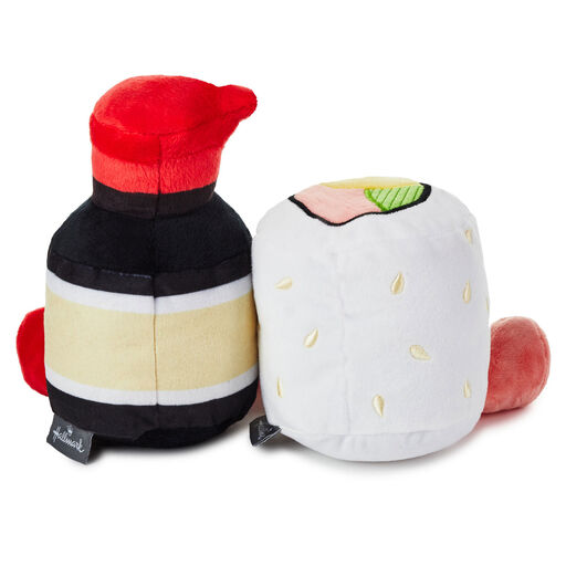 Better Together Sushi and Soy Sauce Magnetic Plush, 5.25", 