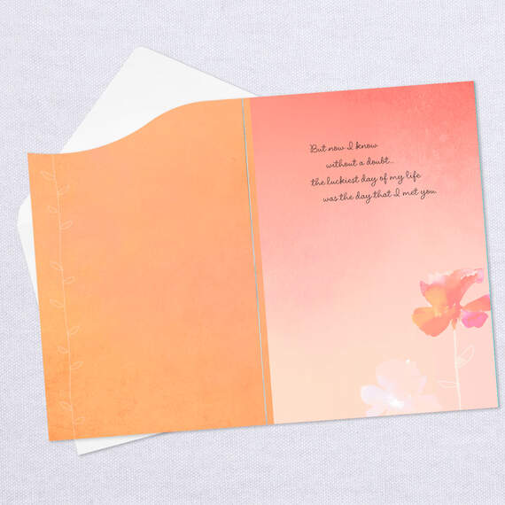 The Luckiest Day of My Life Was When I Met You Love Card, , large image number 3