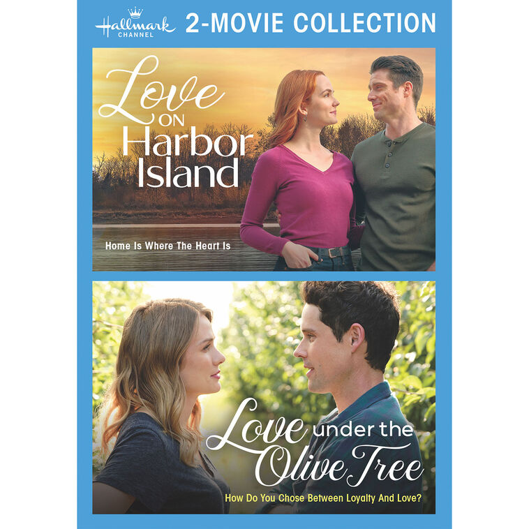 Love On Harbor Island and Love Under The Olive Tree Hallmark 2-Movie DVD