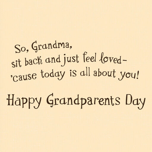 World's Best Grandma Grandparents Day Card, 