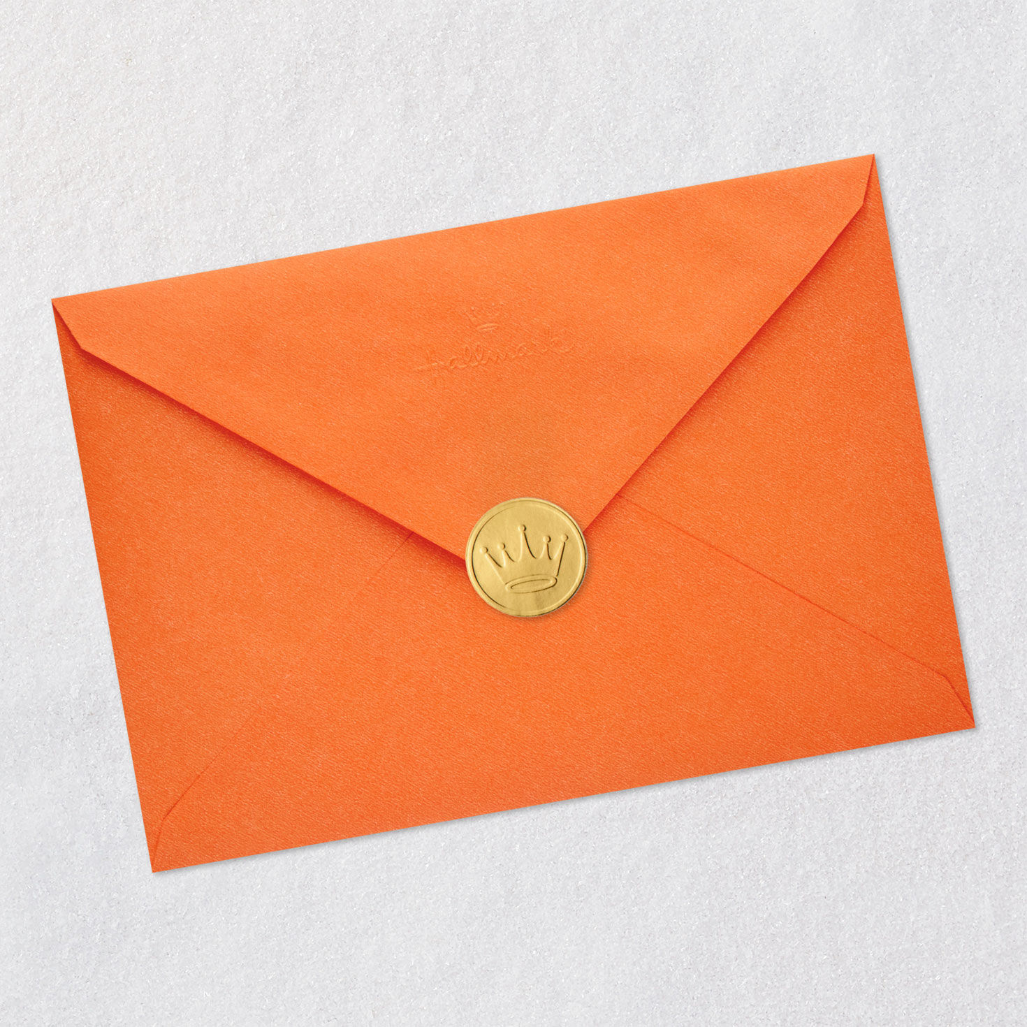 Lit Jack-o'-Lantern Funny Halloween Card Envelope Back with Seal image number 7
