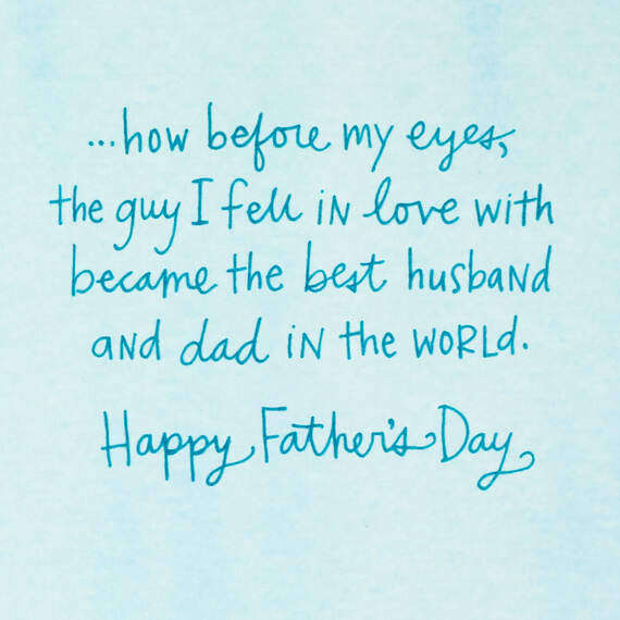 Good Man, Best Dad Father's Day Card for Husband, , large image number 2