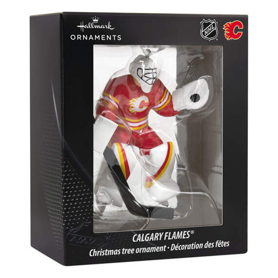 NHL Calgary Flames® Goalie Hallmark Ornament, , large image number 4