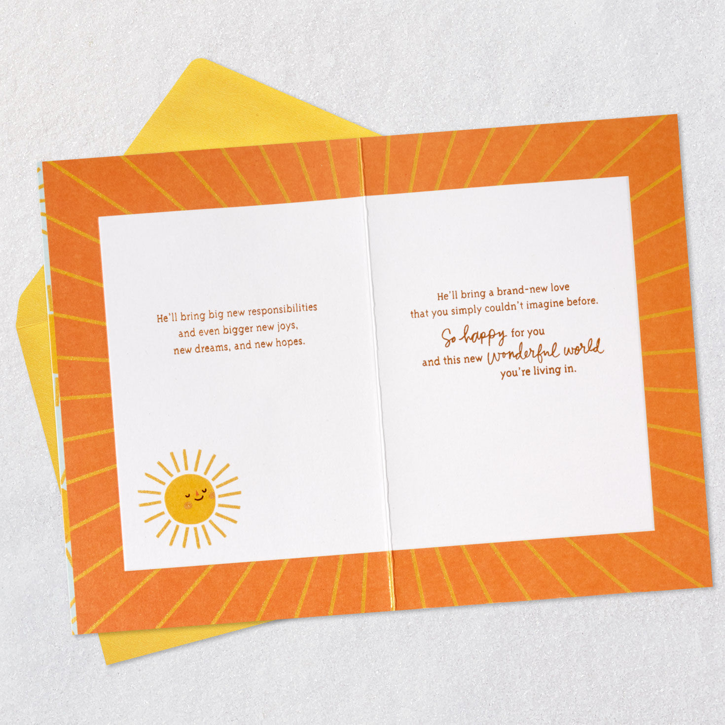 A Brand-New Love New Baby Boy Card for only USD 4.99 | Hallmark