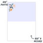 Flower Border Personalized Mother's Day Card Open Card indicating personalization image number 3