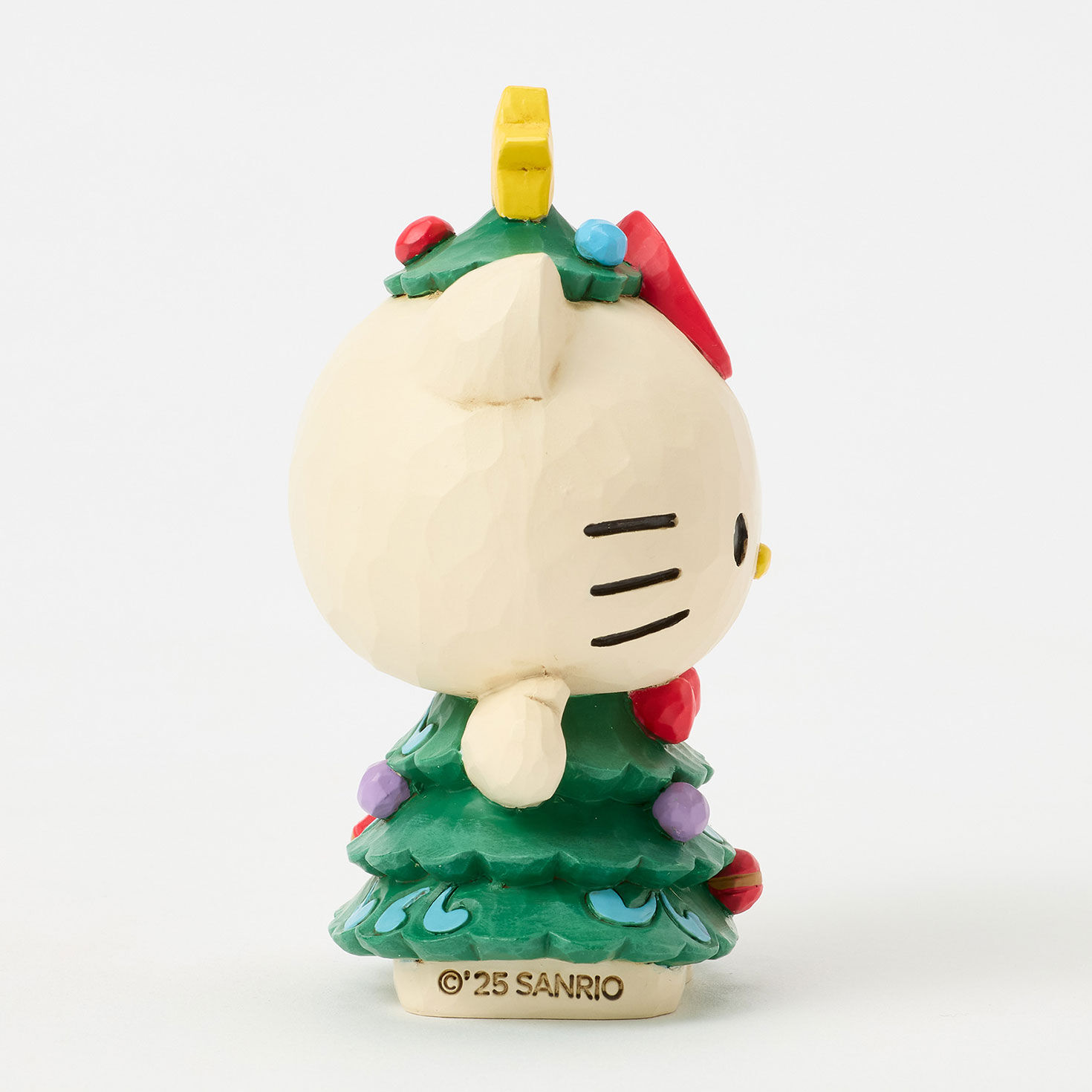 Jim Shore Sanrio Hello Kitty Christmas Tree Mini Figurine, 3.7" for only USD 27.00 | Hallmark