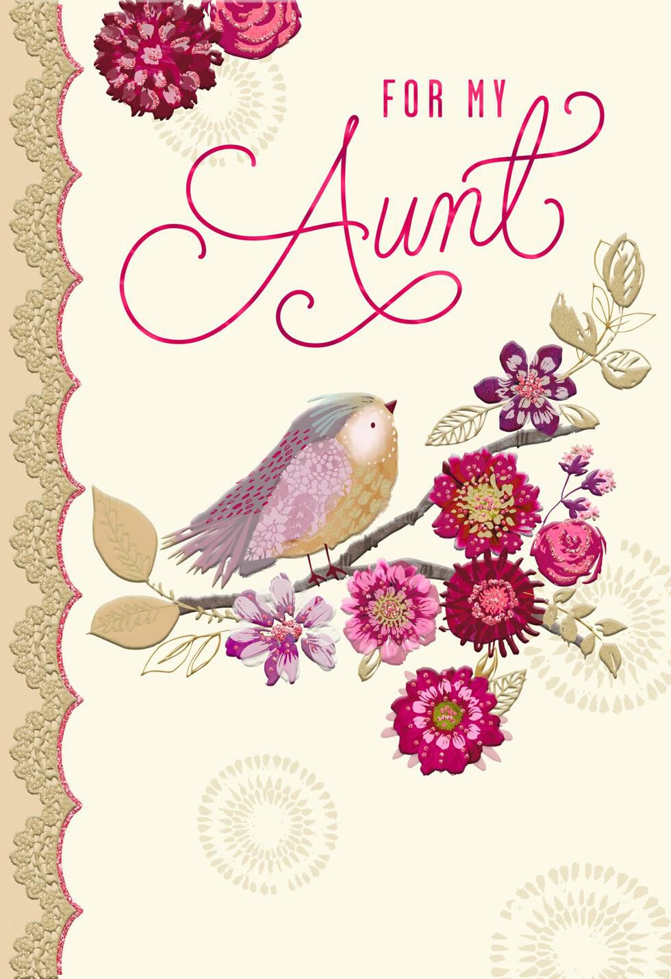 Wonderful You Valentine's Day Card for Aunt