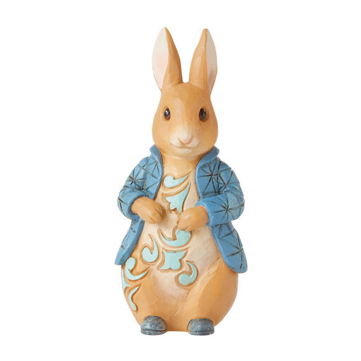 Jim Shore Peter Rabbit Mini Figurine, 4.1", 